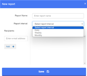 New Report List